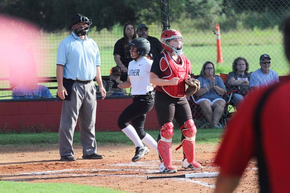 Luther Lions softball